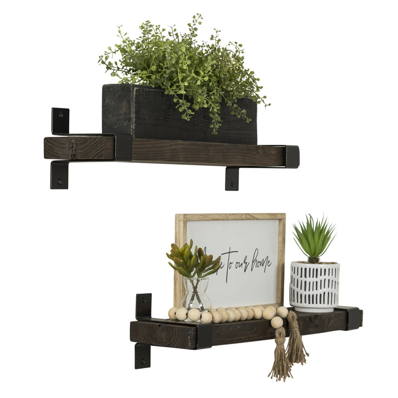 Mistana™ Abasi 2 Piece Pine Solid Wood & Reviews Wayfair